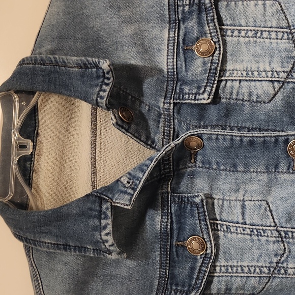 Buffalo David Bitton Women's Blue Denim Jacket M - Picture 3 of 8